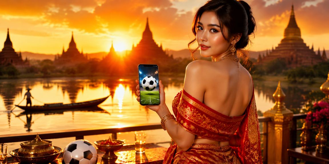 Bagan မြို့ရှိ ဘောလုံးလောင်းကစား သုံးစွဲသူများ