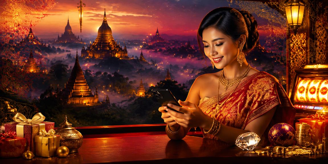 Bagan ရှိ မိုဘိုင်းဖုန်းဖြင့် အွန်လိုင်းဖဲကစားနေပြီ