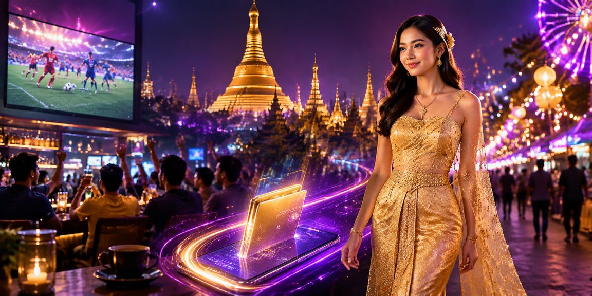 ပဲခူးမြို့ ပရိသတ်များအားကစားလောင်းကစားနေစဉ်